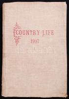 1907 A Country Life amerikai életmódmagazin fél évfolyama bekötve. Sok képpel / 1907 Country Life american magazine. 1. semester bound. Lots of pictures