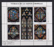 Párizsi Sainte-Chapelle üvegfestményei levélzáró kisív