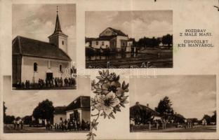 Kismánya with church, floral (EK)