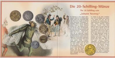 Ausztria 2001. 10gr-20sch 6klf db, osztrák váltópénzek szettben T:BU
Austria 2001. 10 Groschen - 20 ...