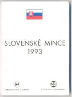 Szlovákia 1993. 10h-10K 7klf db, hivatalos forgalmi sor szettben + 1db emlékérem T:1
Slovakia 1993. ...