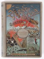 Verne Gyula [Jules]: Servadac Hector kalandos utazása a Naprendszeren át. Átdolgozta Szász Károly. Második egyedül jogositott képes kiadás. Bp., 1896, Franklin-Társulat. Lapszámozáson belül számtalan egészoldalas képpel illusztrált, a címlapon vignetta. Kiadói, festett, aranyozott, szürke egészvászon sorozatkötésben, márványozott lapszélekkel. A kötéstáblán lévő kisebb kopásokat, és egy-két foltot leszámítva, szép, megkímélt állapotú