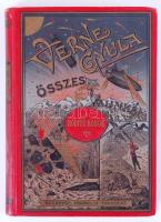 Verne Gyula [Jules]:  A hóditó Robur. Regény. Forditotta Huszár Imre. Második egyedül jogositott kiadás. 44 képpel. Bp., 1898, Franklin-Társulat. Lapszámozáson belül számtalan egészoldalas képpel illusztrált, a címlapon vignetta. Kiadói, festett, aranyozott, piros, egészvászon sorozatkötésben, márványozott lapszélekkel. A kötésen lévő kisebb kopásokat leszámítva szép, megkímélt állapotú példány