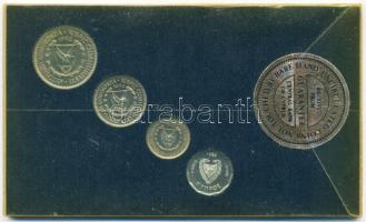 Ciprus 1982. 5m - 100m 4klf db, az utolsó Mil Cyprus 1982.  5 Mils- 100 Mils, 4 different, Last Mil ...
