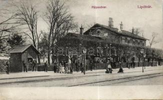 Lipótvár, Újvároska railway station (EK)