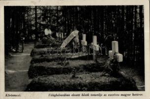 Kőrösmező military cemetery (fa)