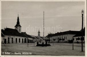 Zsibó Horthy square, Dizmacsek butcher (fa)