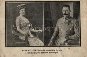 Franz Ferdinand and Sophie, Duchess of Hohenberg (fa)