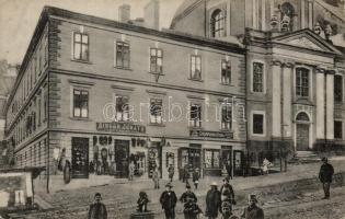 Selmecbánya priory, the shops of Ignác Singer and Gyula Grommann
