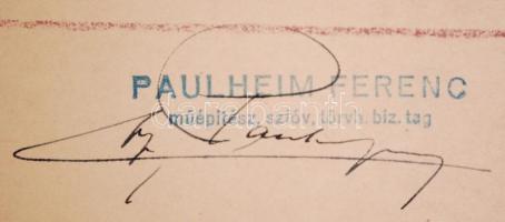 1931 Az 1933-ban megnyitott kerepesi úti ügető (BÜE) a tribünöket pálya felőli perspektívából mutató...