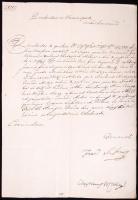 cca 1700-1830 Helytartótanácsi, kancelláriai és egyéb hivatalos levelek gyűjteménye. Összesen 20 db ...