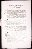 cca 1700-1830 Helytartótanácsi, kancelláriai és egyéb hivatalos levelek gyűjteménye. Összesen 20 db ...