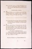 cca 1700-1830 Helytartótanácsi, kancelláriai és egyéb hivatalos levelek gyűjteménye. Összesen 20 db ...