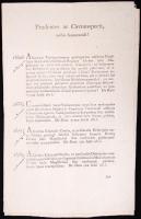 cca 1700-1830 Helytartótanácsi, kancelláriai és egyéb hivatalos levelek gyűjteménye. Összesen 20 db ...