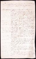 cca 1700-1830 Helytartótanácsi, kancelláriai és egyéb hivatalos levelek gyűjteménye. Összesen 20 db ...