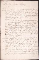 cca 1700-1830 Helytartótanácsi, kancelláriai és egyéb hivatalos levelek gyűjteménye. Összesen 20 db ...