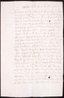 1651-1678 Magyar nemes urak által írt 4 db hivatalos. normál és sürgős levél viaszpecsétekkel / 
165...