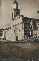 Gorizia, Görz; damaged church (Hadifénykép kiállítás)