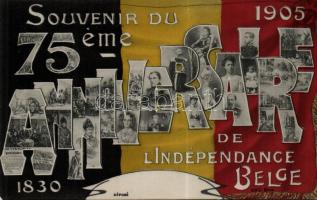 75th anniversary of the Belgian independence