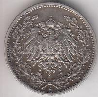 Német Birodalom 1906E. 1/2M Ag T:2
Germany - Empire 1906E. 1/2 Mark Ag C:XF