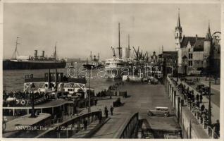 Antwerp port, ships, River Scheldt