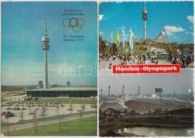 6 db modern képeslap, München olimpia / 6 modern postcards, München, Olympiad