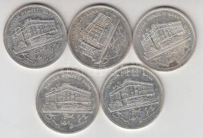 1994. 200Ft Ag "Deák" (5x) T:2