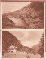 Tátra, 10 darabos képeslap leporello / 10-piece postcard leporello