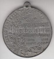 1894. "Kossuth Lajos, dicső korszak lánglelkű alkotója" fém emlékmedál (33mm) szalag nélkü...