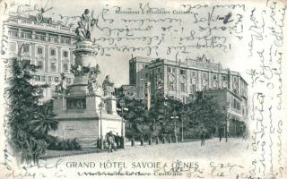 Genova, Genes; Grand Hotel Savoie, Hotel London