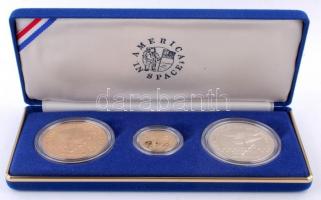 Amerikai Egyesült Államok 1988. "Amerika az űrben - Fiatal asztronauták" Au (8.36g/0.900) ...