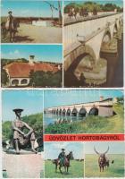 62 db modern, magyar városképes lap / 62 modern, Hungarian postcards