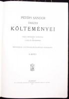 Petőfi Sándor összes költeményei I-II. Hazai művészek rajzaival és a költő arcképével. Budapest 1907...