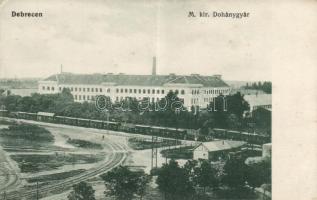 Debrecen dohánygyár, vasút