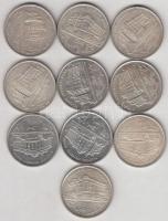 1993. 200Ft Ag "MNB" (10x) T:II