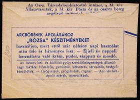 cca 1930 Dr. Telkessy Gábor gyógyszertára a "Fehér Kígyó"-hoz, Orosháza, gyógyszertári zac...