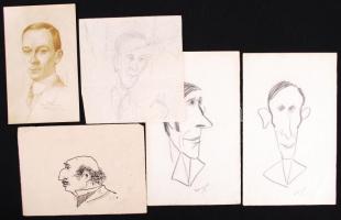 Vegyes nyomtatványtétel: 1917 Ország-Világ Hetilap, Világ Ifjúsága, Filléres Újság levélpapír, ceruz...