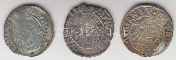 1547-1552. Denar Ag "I. Ferdinánd" (3db) T:2-