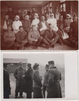 16 db régi, katonai képeslap / 16 militaria postcards