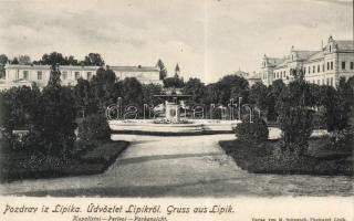 Lipik park, fountain (EK)