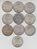 1993. 200Ft Ag "MNB" (10x) T:II