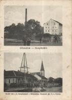 Cservenka steam mill, artesian fountain (fl)