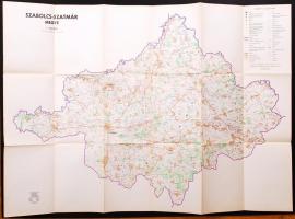 Magyarország megyéi. Kartográfiai Vállalat. Budapest 1986. 1:150 000 méretarányban
