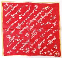 1940 Leányfalu emlékkendő 30x30 cm