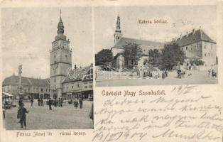 Nagyszombat, Franz Joseph square, military hospital