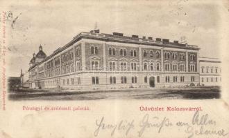 Kolozsvár, Pénzügyi és Erdészeti paloták / offices