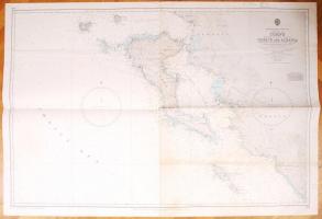 1965-1975 modern nagyméretű térkép 4db