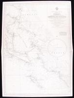 1965-1975 modern nagyméretű térkép 4db