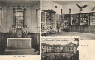 India / Indija, school, altar of the school