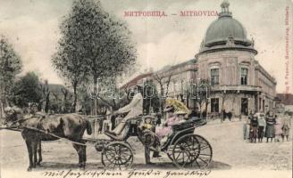 Szávaszentdemeter, Mitrovica; Srpski Dom / hall, carriage (fl)